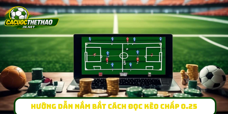 Hướng dẫn nắm bắt cách đọc kèo chấp 0.25
