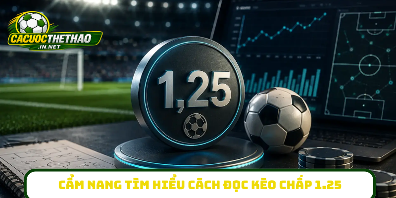 Cẩm nang tìm hiểu cách đọc kèo chấp 1.25