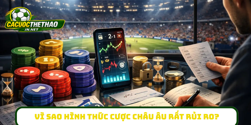 Vì sao hình thức cược châu Âu rất rủi ro?