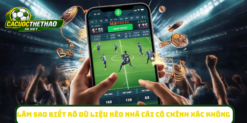Làm sao biết rõ dữ liệu kèo nhà cái có chính xác không