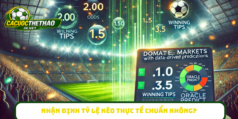 Nhận định tỷ lệ kèo thực tế chuẩn không?