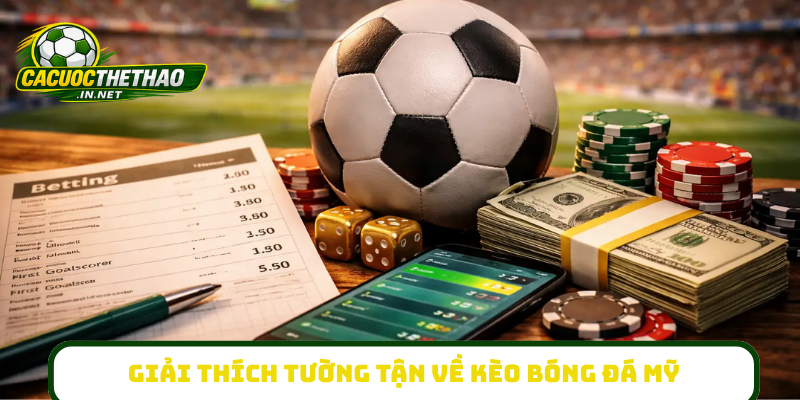 Giải thích tường tận về kèo bóng đá Mỹ
