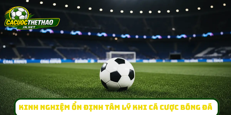 Kinh nghiệm ổn định tâm lý khi cá cược bóng đá