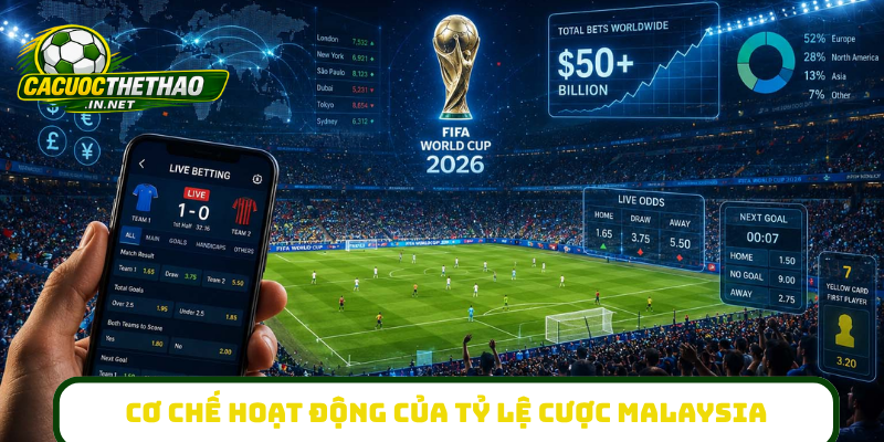 Cơ chế hoạt động của tỷ lệ cược Malaysia